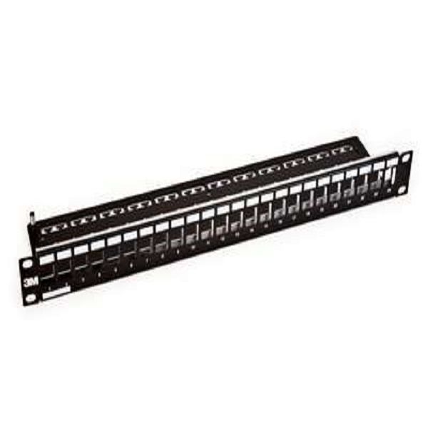 3m Patch Panel Cat 5e 24 Port Utp Volppcbv24k