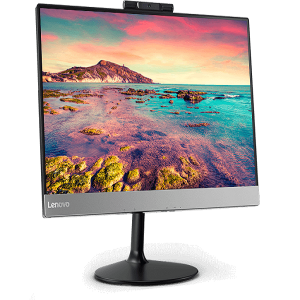 Lenovo All In One V410z 21.5" FHD Touch White Intel Core i5-7400T Processor (6M Cache, 2.4 GHz) 4GB DDR4-2400 500GB 