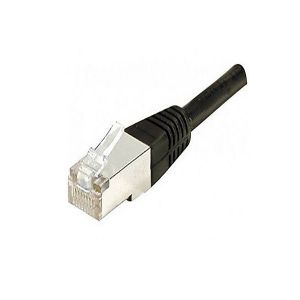Infilink Patch Cord CAT 6A U/FTP - PVC - 1m - Black
