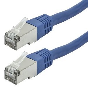 Infilink Patch Cord CAT 6A U/FTP - PVC - 1m - Blue