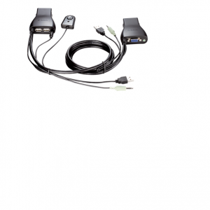 D-Link 2-Port USB KVM Switch with Audio Support
