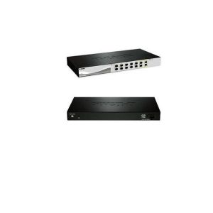 D-Link 12-Port 10G SFP+ including 2 10GBASE-T/SFP+ combo ports Web Smart Switch