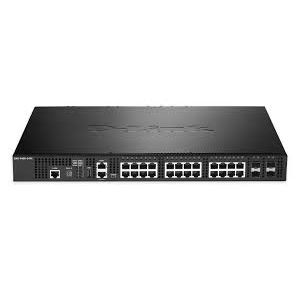 D-Link 20-port 10GBASE-T and 4-port 10GBASE-T/SFP+ combo design L3 Managed Switch