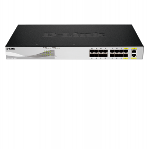 D-Link 14-port 10G SFP+ and 2-port 10GBASE-T/SFP+ combo port Smart Switch